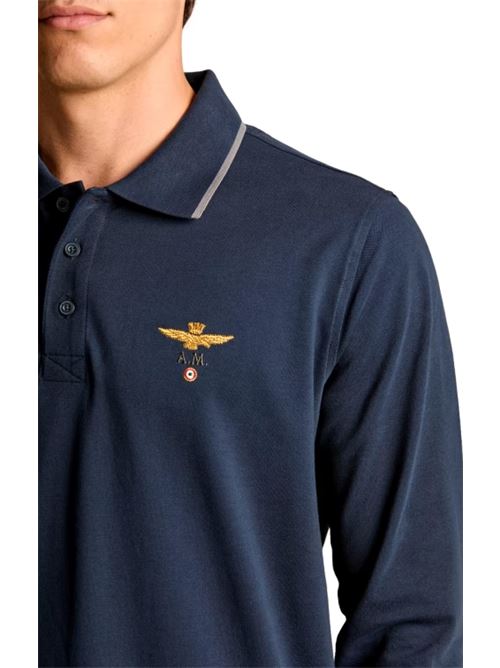 polo manica lunga AERONAUTICA MILITARE | PO1653UP0008208184